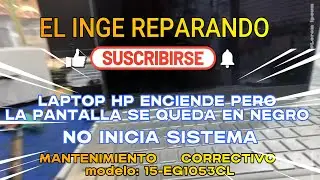 Mi laptop enciende pero la pantalla queda negra, no inicia windows, 100% SOLUCIONADO paso a paso