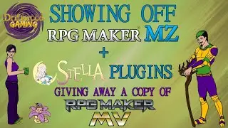 Looking at the RPG Maker MZ Engine and Visustella plugins! Giving away a copy of RPG Maker MV!