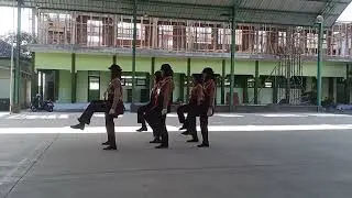 Jambore ranting kwaran Gajah (PBB putri SMPN 1 Gajah)
