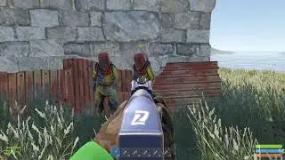 How to revive two teammates at once in rust.