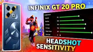 Infinix Gt 20 Pro Headshot Sensitivity ⚡| Infinix gt 20 pro free fire headshot sensitivity 🌪️