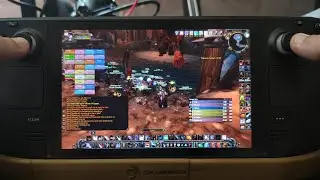 WoW TBC Classic - Raiding on the Steam Deck - Handheld Gameplay