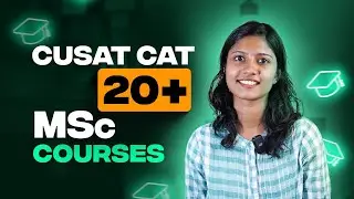 CUSAT CAT Course Details And Oppurtunities | MSc courses | CUSAT CAT crash course 2024