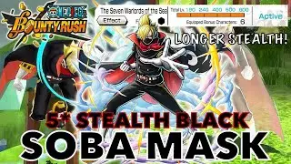 5* Stealth Black SOBA MASK(The Art of Suprise!) SS League Gameplay 2 | One Piece Bounty Rush