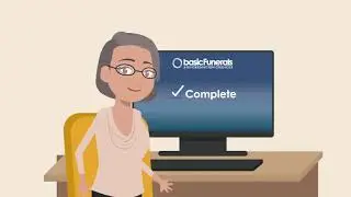 2D animation for Basic Funerals and Cremation Services