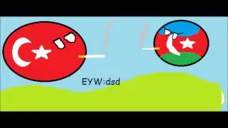 CB (CountryBall) | Türkiye Azerbaycan buluşması | #1