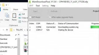 Tutorial MSM Download Tool Without Auth ID | Oppo A71 (2018) New Security