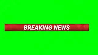 Breaking News Green Screen Effects | ब्रेकिंग न्युज ग्रीन स्क्रीन इफेक्ट्स