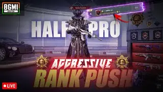 Conqueror push rank - 8000 😍  | solo conqueror tips and tricks |  half pro live