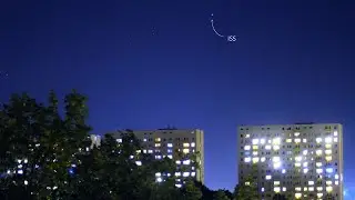 ISS nad Poznaniem