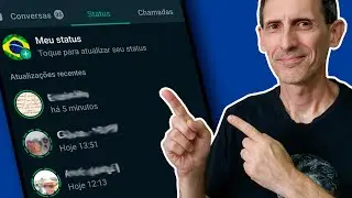How to copy WhatsApp statuses without using an app.
