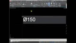 Diameter sign in AutoCAD