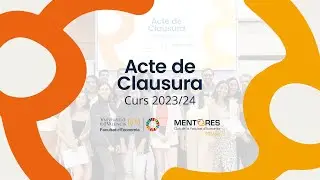 Acte de Clausura VIII Edició Club de Mentors