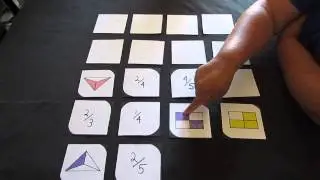 Fraction Memory Game