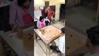 Carrom king 👑 guy’s kesa lga last shot btao full video #fullvideo #viralvideo #youtube #youtuber