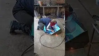 Сварка ковша на мини погрузчик MultiTractor