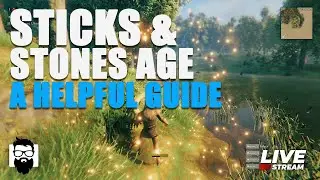 Valheim - HOW TO PROGRESS IN THE STONE AGE - A HELPFUL GUIDE - NEW PLAYER TUTORIAL