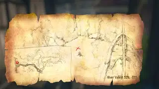 Assassin's Creed Rogue  Templar Maps |  Location 529,  -777