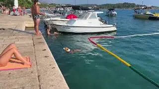 Makarska Croatia Best beaches.Макарска Хорватия  Лучшие пляжи.