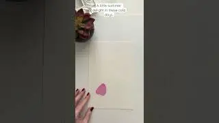 Super Simple Watercolor Flower