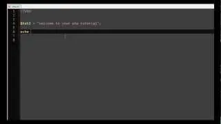 php tutorial- 4 string variable. strlen()