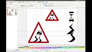 Предупреждающие знаки - скользкая дорога