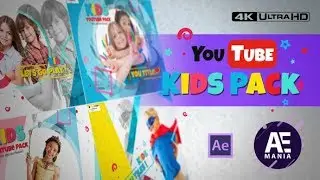 Kids YouTube Channel Design ★ AE Template ★