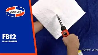 Uniweld's FB12 Flame Barrier: Protect Your Workspace!