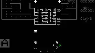 Clam Bake (Apple II, 1984) #retrogaming #pacman #arcade #apple