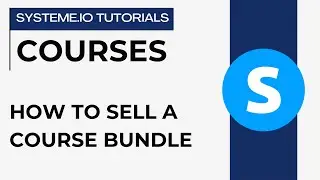 How to sell a course bundle | Systeme.io tutorials