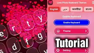 Love Photo Keyboard Theme 2023 (FULL Tutorial)