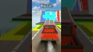 Big and Small Cars vs Laptop 