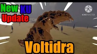 PLAYING as the NEW kaiju universe kaiju VOLTIDRA!!