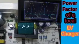 How to check Power factor using oscilloscope | low power factor of ordinary charging devices