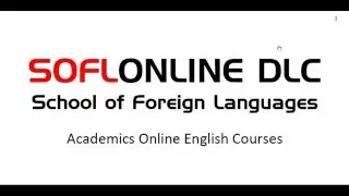 Soflonline  / Time Tense Aspect / Lesson 1