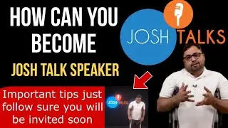 How can you become JoshTalks speakers🔥🔥🔥🔥🔥🔥🔥🔥🔥🔥🔥😎😎😎🤜🤛