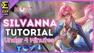 4-Minute Silvanna Tutorial in the EXP Lane || (MLBB S38) 2025