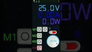 Регулируемый БП, управление с телефона. Virtuino and power supply.