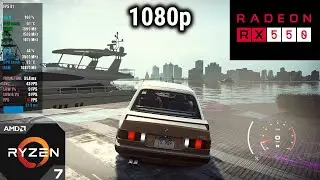Need for Speed Heat | RX 550 2gb | medium 1080p