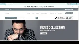 E commerce Website for Fashion Stores in Laravel