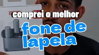 MELHOR MICROFONE DE LAPELA BARATO PRA VOCÊ USAR NOS SEUS VÍDEOS 🎤  #ulanzi #microfonedelapela