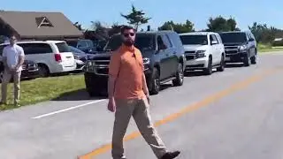Biden falls off bicycle