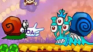 Улитка Боб 4 приключения в космосе, мультик головоломка. snail bob space №6