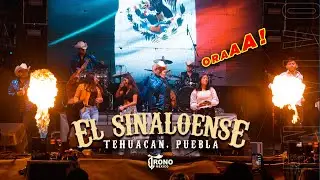 El sinaloense - El Trono de México - En vivo - Tehuacán Puebla