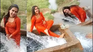 Bathing Valloge || Bathing Video || Girl Bathing Video || Gulabo Bathing Video || By GREEDY ONE