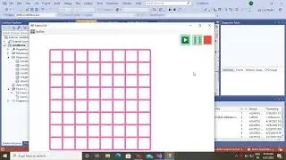 Matrix Pattern Animation using C# in Microsoft Visual Studio
