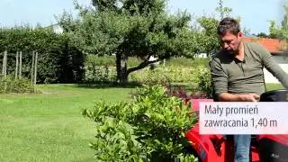 AL-KO nowe traktorki Powerline - koszenie trawy