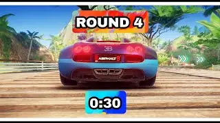 ASPHALT 9 - BUGATTI VEYRON ELITE PRIX ROUND 4 - MANUAL REFERENCE, HOTEL ROAD | GAMIE |