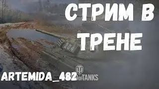 КАТАЕМ С ВАМИ В ТАНКИ В ТРЕНЕ НА RU1!| CTPИМ!!!