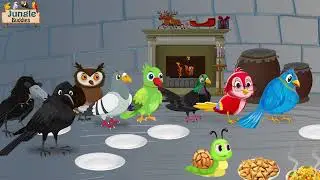 सर्दी में इग्लू का घर 2। Jungle me barf Barish ki kahani | Chidiya aur kauwa Kahani | Hindi Cartoon